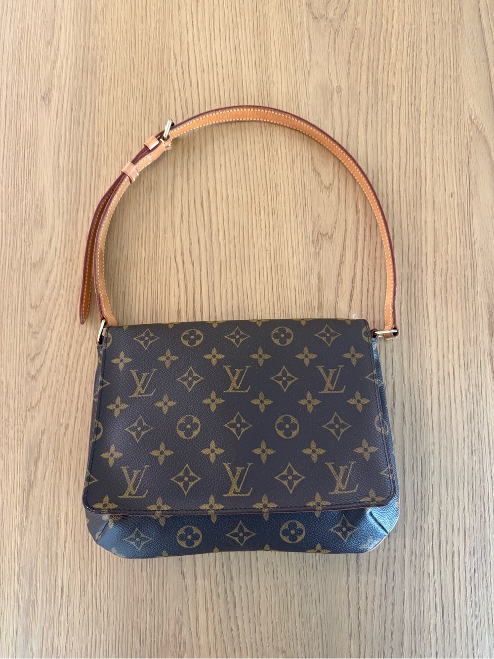 Louis Vuitton Monogram Musette Tango Shoulder Bag